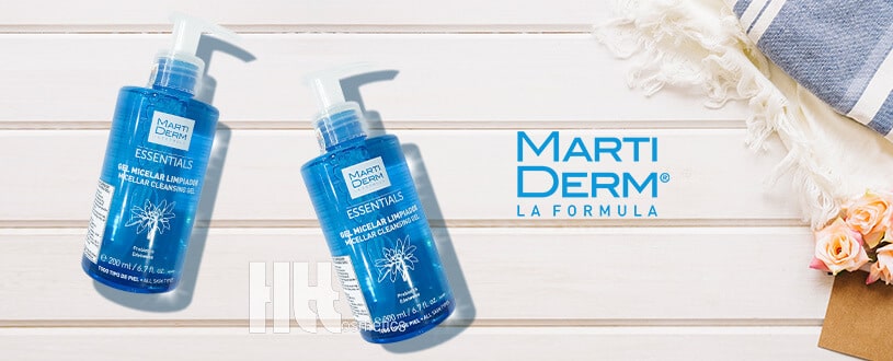 Sữa rửa mặt dạng gel MartiDerm tại Hoa Thiên Thảo