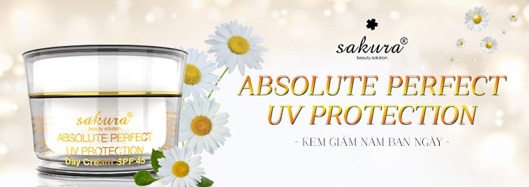Kem dưỡng trắng da giảm nám ban ngày Sakura SPF 45 - trị và ngăn ngừa nám hiệu quả