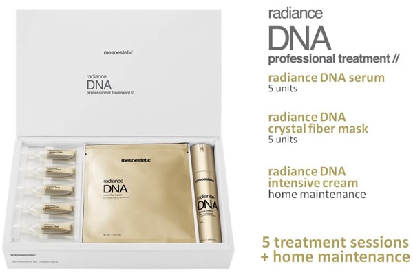 Bộ hỗ trợ điều trị và ngăn ngừa lão hóa mesoestetic radiance DNA profession treatment