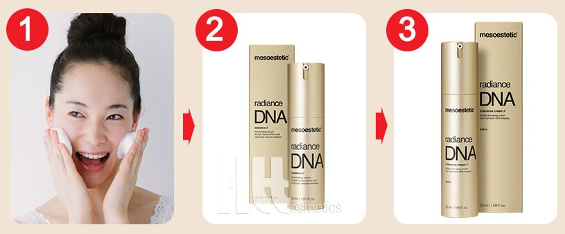 Bộ dưỡng da chống lão hóa Mesoestetic ban ngày - Hoa Thien Thao Cosmetics