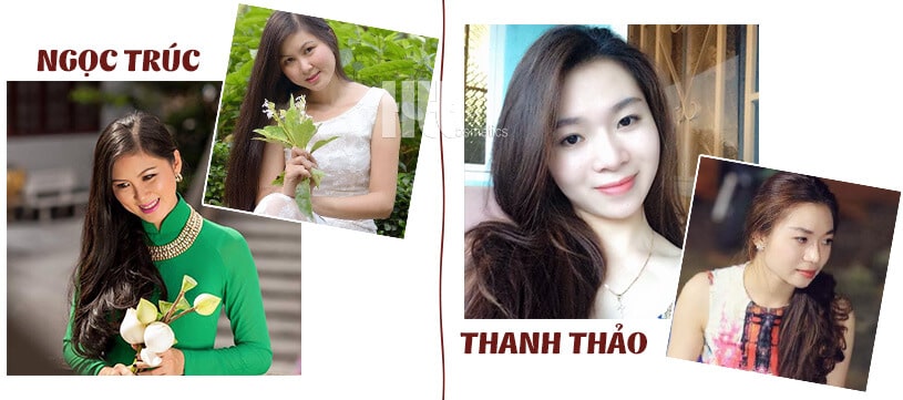 dầu gội mọc tóc review - Hoa Thiên Thảo