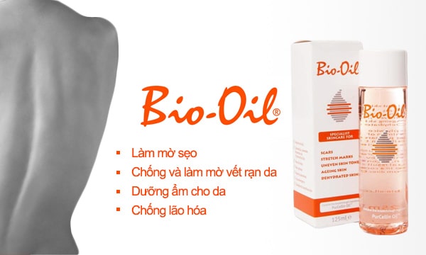 Công dụng hiệu quả từ Bio-Oil