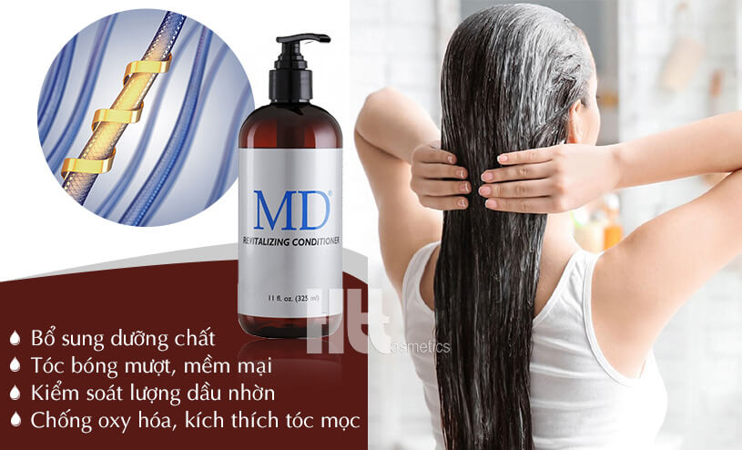 Dầu xả mọc tóc MD Revitalizing Conditioner ngăn ngừa rụng tóc - Hoa Thiên Thảo