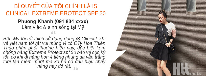 Kem chống nắng iS Clinical Extreme Protect SPF30 - HoaThienThao