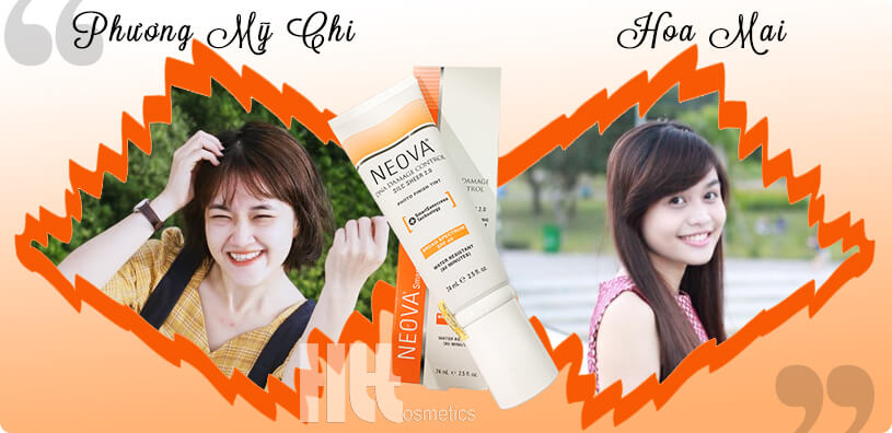 Review kem chống nắng Neova từ khách hàng HoaThienThao