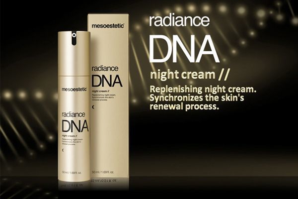 Kem giảm lão hóa da ban đêm Mesoestetic Radiance DNA