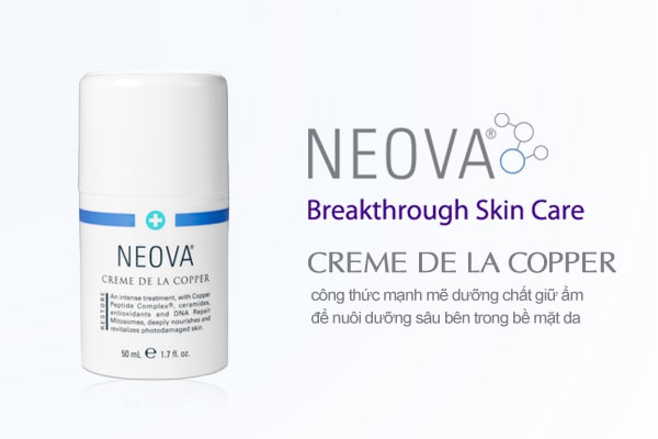 Kem dưỡng ẩm dành cho da lão hóa Neova Creme De La Copper