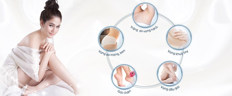 Hiệu quả của Kem dưỡng trắng Body Koee