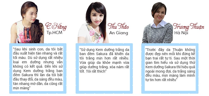 Kem dưỡng trắng phục hồi da ban đêm Sakura Restorative