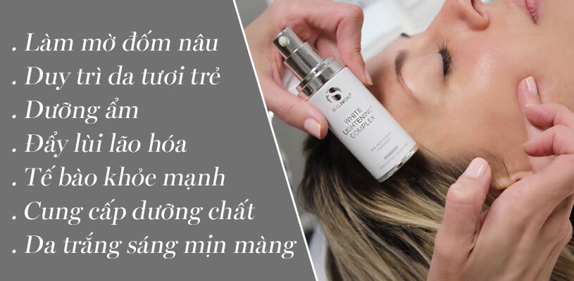 Kem trị đốm nâu iS Clinical White Lightening Complex - HoaThienThao