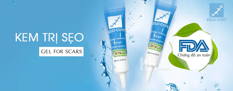 Kem trị sẹo Kelo-Cote làm liền sẹo nhanh - HoaThienThao