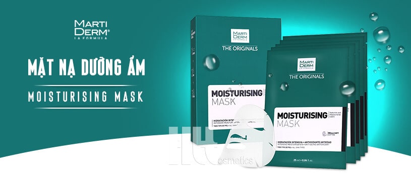 mặt nạ dưỡng ẩm mùa đông Martiderm Bella-Soft Cotton - Hoa Thiên Thảo