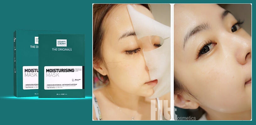 mặt nạ dưỡng ẩm da khô Martiderm Bella-Soft Cotton - Hoa Thiên Thảo