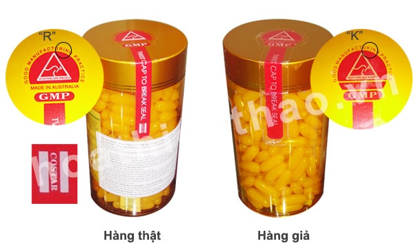 Phân biệt hàng thật/ giả sữa ong chúa Costar 1450mg thông qua tem chứng nhận SX