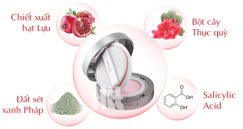Phấn nước hút dầu Murad MattEffect Blotting Perfector - hoathienthaovn