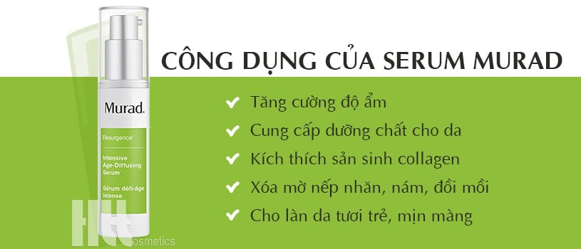 Serum chống lão hóa phục hồi da Murad Intensive Age Diffusing - Hoa Thiên Thảo