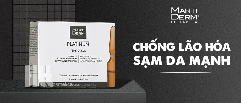 Serum chống lão hóa sạm da mạnh MartiDerm - Hoa Thien Thao Cosmetics
