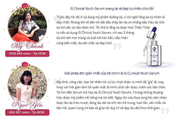 Serum giảm nhăn phục hồi da iS Clinical Youth