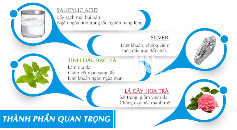 Sữa rửa mặt Murad Clarifying Cleanser cho da mụn - Mỹ Phẩm Hoa Thiên Thảo