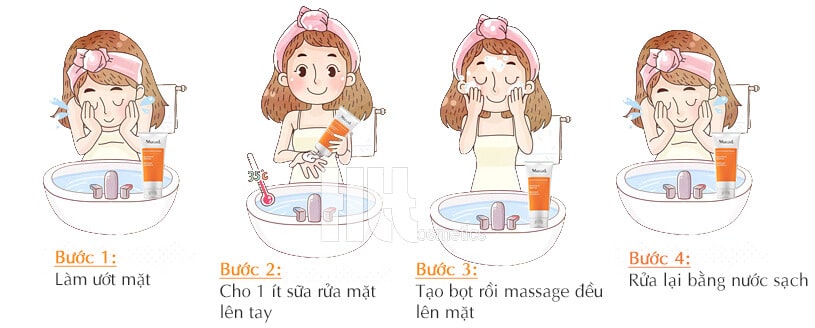 Sữa rửa mặt Murad Essential-C Cleanser làm khỏe da - Hoa Thiên Thảo