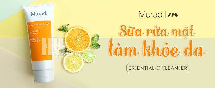 Sữa rửa mặt Murad Essential-C Cleanser làm khỏe da - Hoa Thiên Thảo