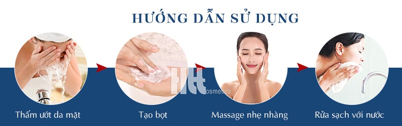 Sữa rửa mặt Murad trị mụn chống lão hóa Time Release Acne Cleanser - Hoa Thiên Thảo
