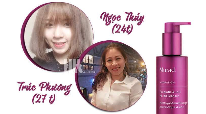 Sữa rửa mặt tẩy trang Murad 4 trong 1 loại bỏ tạp chất và dầu thừa - Hoa Thiên Thảo