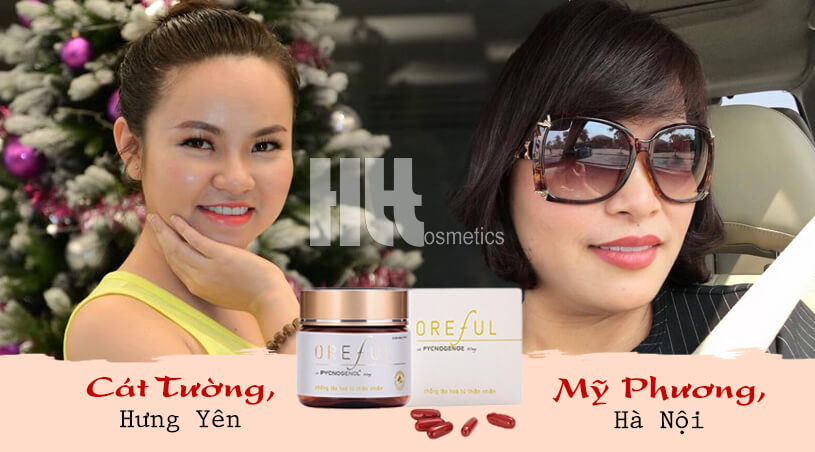 Viên uống chống lão hóa trị nám Oreful Pycnogenol 80mg - HoaThienThao