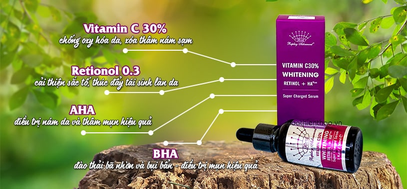 Thành phần chính Serum dưỡng da Replay Nhật Bản