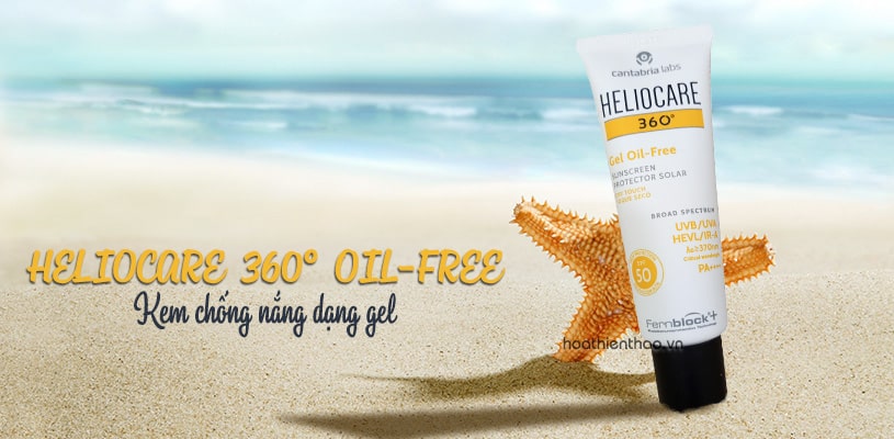 Kem chống nắng dạng gel Heliocare 360° Oil-Free