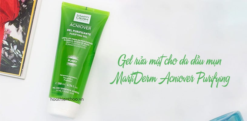 Sữa rửa mặt dạng gel cho da mụn Acniover Purifying