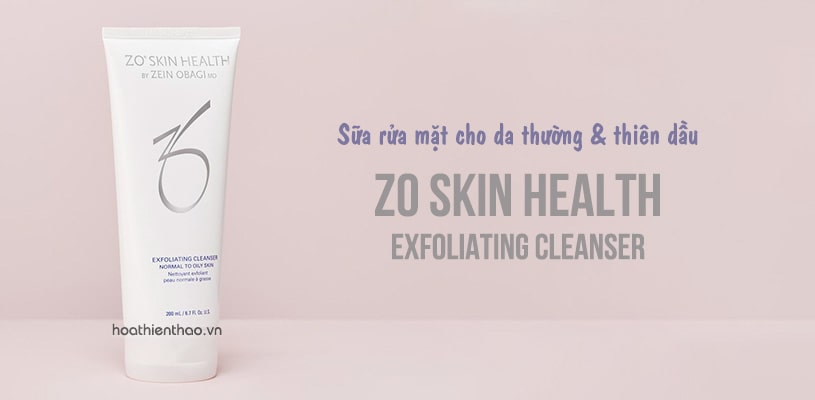Sữa rửa mặt dành cho da thường và thiên dầu Zo Exfoliating