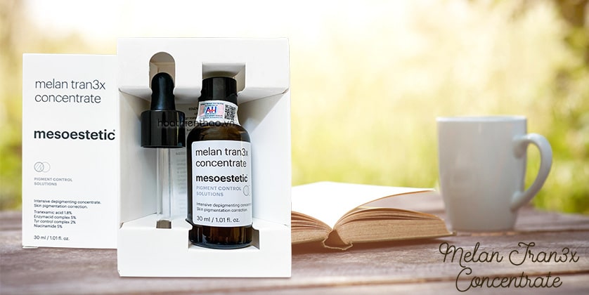 Tinh chất trị nám Mesoestetic Melan Tran3x Concentrate