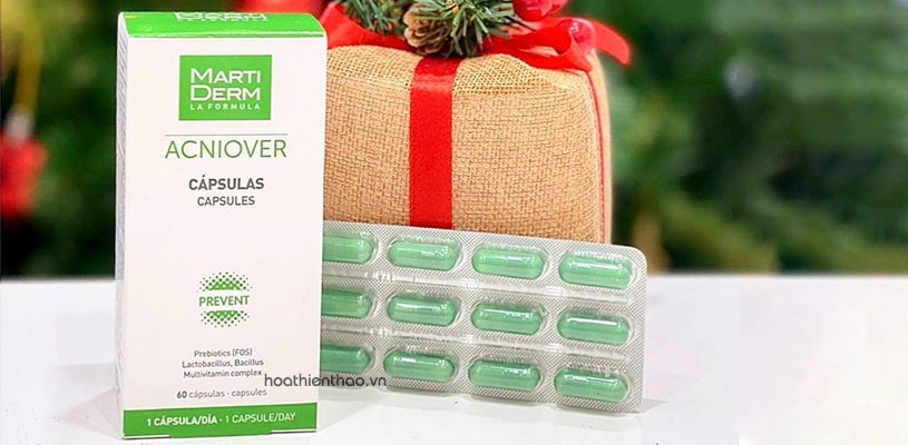 Viên uống ngừa mụn, cân bằng nhờn MartiDerm